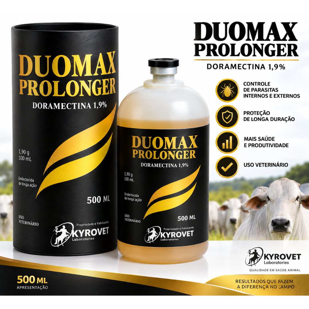 Duomax Prolonger 500 mL - Doramectina 1,9%
